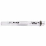 Straight inlet liner, split, glass wool